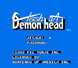 Clash at Demonhead screenshot 4 for NES